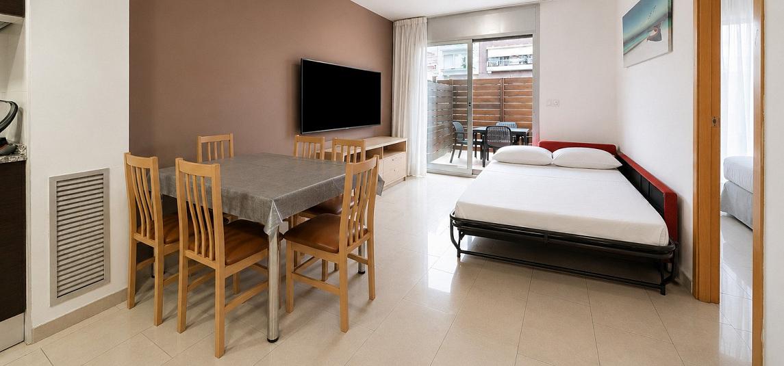 Apartamento 2 habitaciones terraza