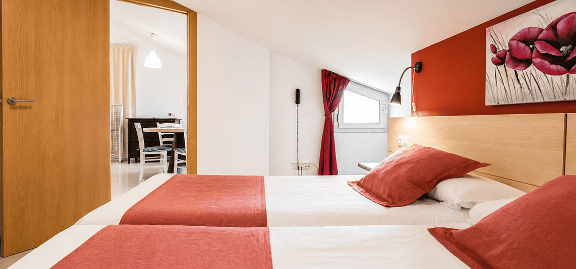 Apartament 1 habitació terrassa