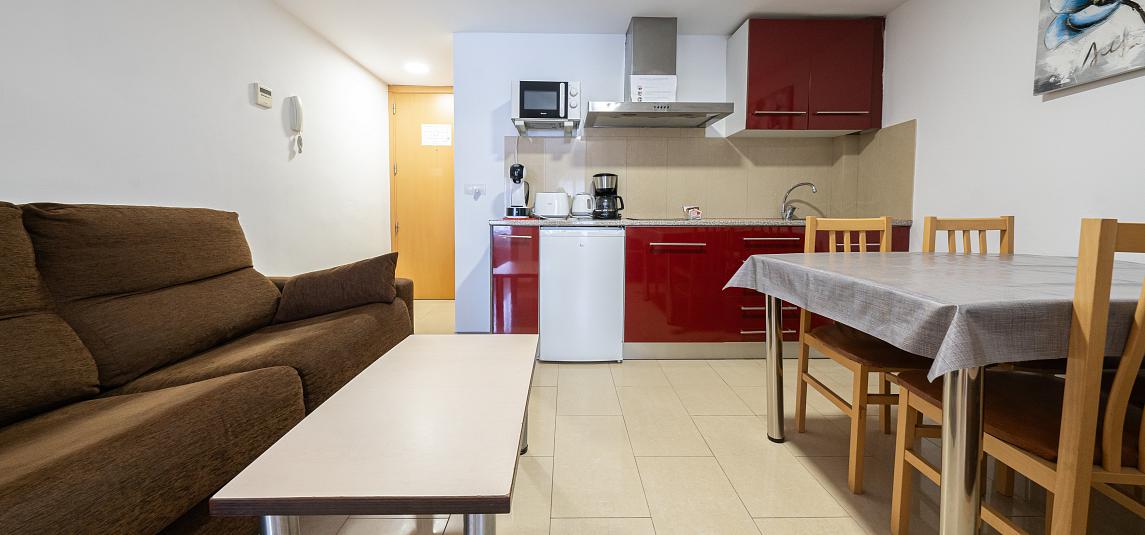 Apartment 1 Schlafzimmer Balkon