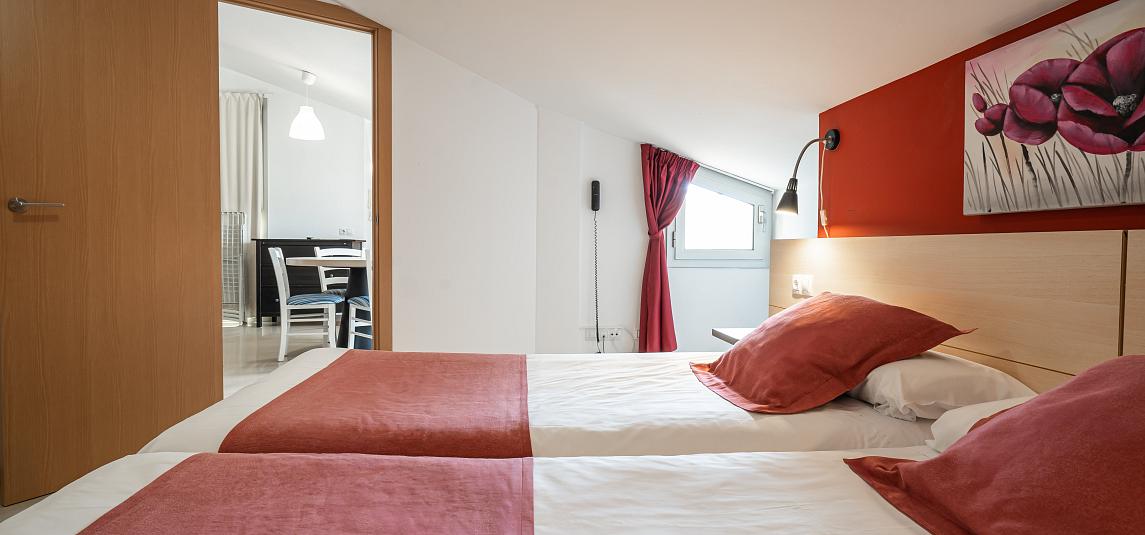 Apartament 1 habitació terrassa