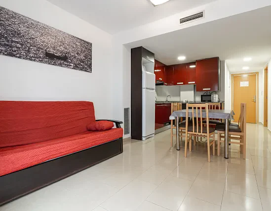 Apartament 2 habitacions balcó