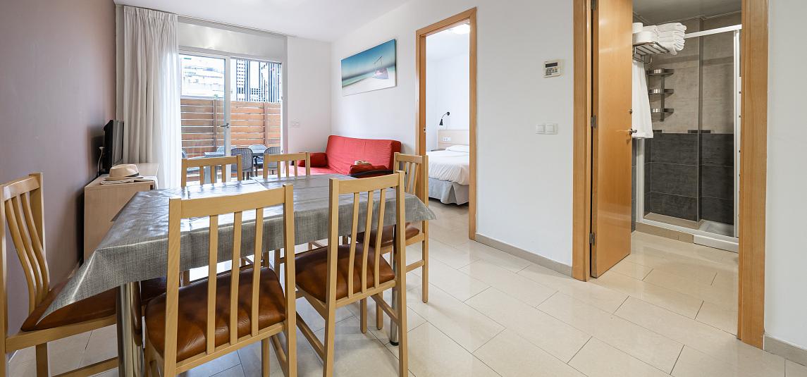 Apartment 2 Schlafzimmern Terrasse