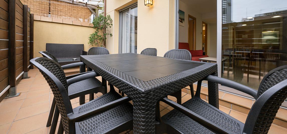 Apartment 2 Schlafzimmern Terrasse