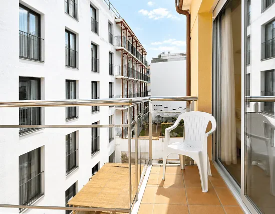 Apartment 1 Schlafzimmer Balkon
