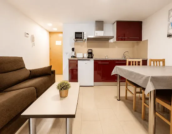 Apartment 1 Schlafzimmer Balkon