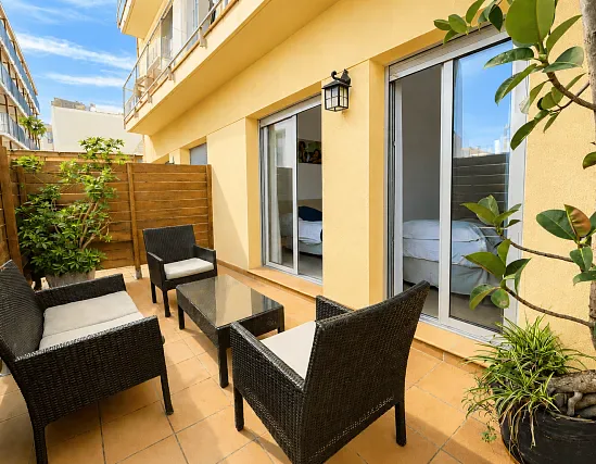 Apartment 1 Schlafzimmer Terrasse