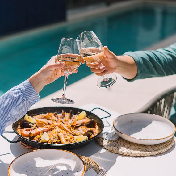 menu paella