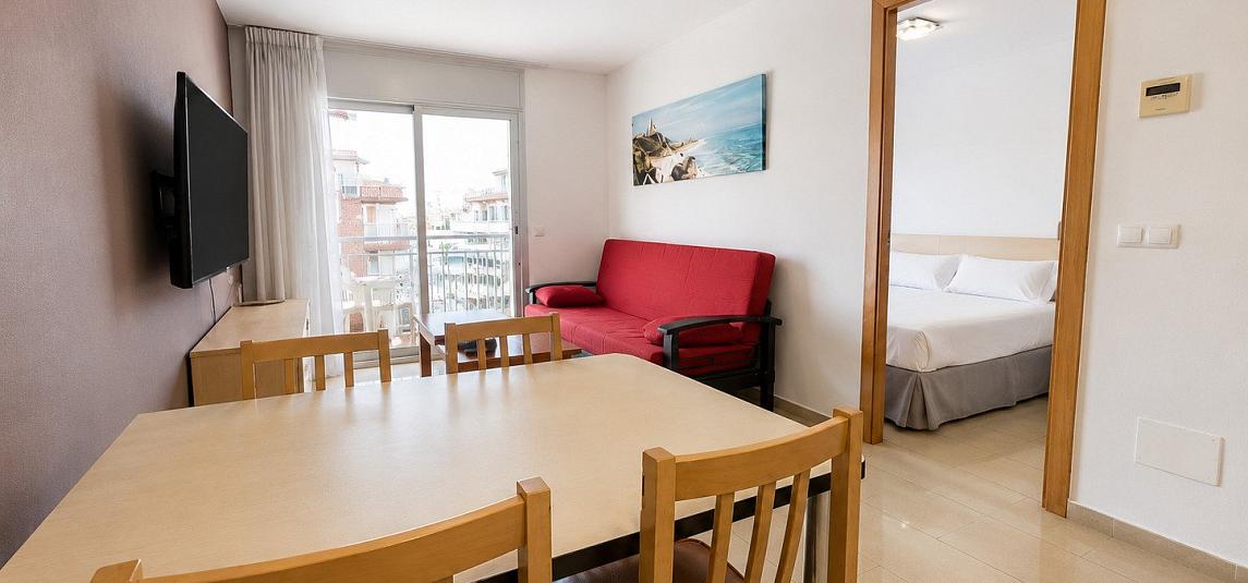 Apartment 1 Schlafzimmer Balkon